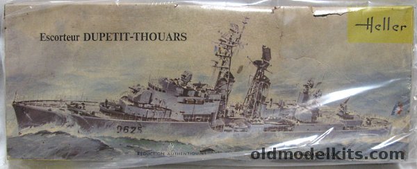 Heller 1/400 Guided Missile Destroyer Dupetit-Thouars, L543 plastic model kit